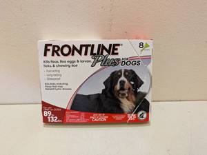 lot 26 image: FRONTLINE PLUS FOR DOGS