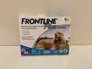 lot 27 image: FRONTLINE PLUS FOR DOGS