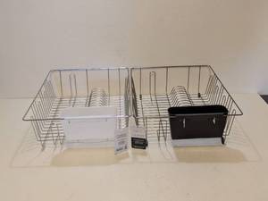 lot 35 image: (2) MAINSTAYS LARGE DISH RACKS