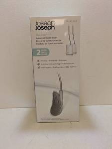 lot 40 image: JOSEPH JOSEPH FLEX LITE ADVANCED TOILET BRUSH 2PC.