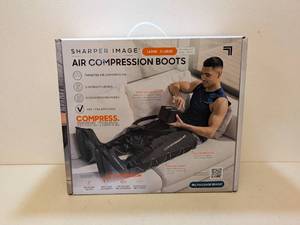 SHARPER IMAGE AIR COMPRESSION BOOTS L/XL