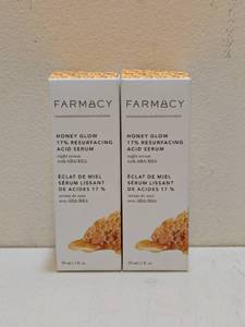 lot 67 image: (2) FARMACY HONEY GLOW 17% RESURFACING ACID SERUM