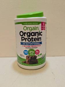 lot 62 image: NEW ORGAIN ORGANIC PROTEIN (CHOCOLATE)