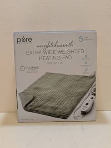 lot 64 image: PURE ENRICHMENT EXTRA-WIDE WEIGHED HEATING PAD