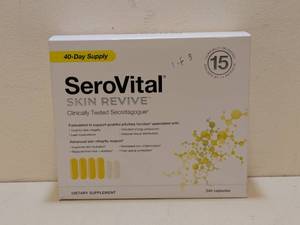 lot 70 image: NEW SEROVITAL SKIN REVIVE-240CT.