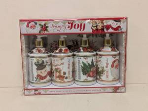 lot 133 image: SEASONS OF JOY HAND SOAP 4PK.