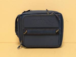 lot 144 image: TITAN BY ARTIC ZONE EXPANDABLE FRIDGE COLD LUNCH BOX BLUE