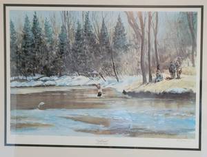 lot 60 image: LE Framed Print  Steelhead  by D.M. Erickson, 51750