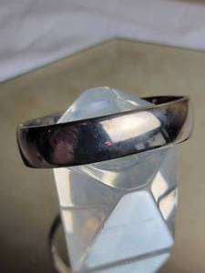 lot 41 image: Mexico 925 Sterling Silver Cuff Bracelet  73g
