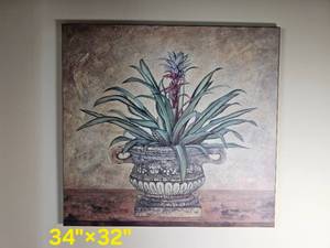 lot 141 image: Aloe in Classical Urn by John Oark Dcor Art