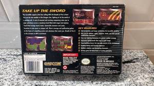 Super Nintendo SNES Demon's Crest Complete in Box with Manual