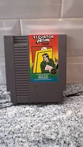 lot 15 image: Elevator Action NES Game Cartridge with Sleeve - Untested