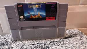 lot 43 image: Paladins Quest Super Nintendo SNES Game Cartridge