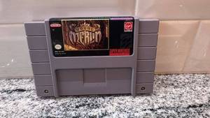 lot 55 image: Super Nintendo Shadowrun Game Cartridge with FuncoLand Sleeve - Untested