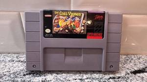 lot 59 image: Super Nintendo The Lost Vikings Game Cartridge with FuncoLand Box
