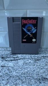 lot 65 image: Final Fantasy Nintendo NES Game Cartridge - Untested