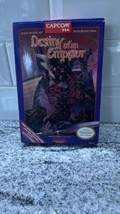 lot 67 image: Destiny of an Emperor NES Complete in Box with Map and Manual - Untested