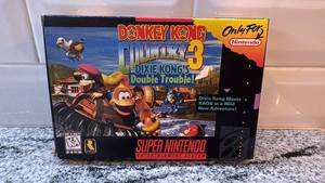 lot 72 image: Donkey Kong Country 3 Super Nintendo SNES Game Complete in Box