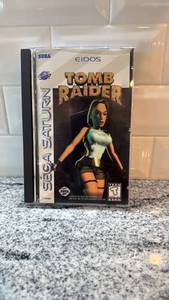 lot 86 image: Tomb Raider Sega Saturn Video Game Complete CIB - Untested