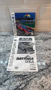 lot 89 image: Daytona USA Sega Saturn Complete Game with Case, Manual, and Disc