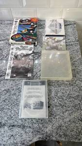 lot 91 image: Set of 5 Sega Saturn Empty Game Boxes and Manuals