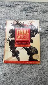 lot 94 image: Used Final Fantasy III Nintendo Players Guide