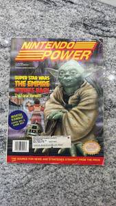 lot 97 image: Nintendo Power Magazine Issue 60 Super Star Wars The Empire Strikes Back with Secret of Mana Poster