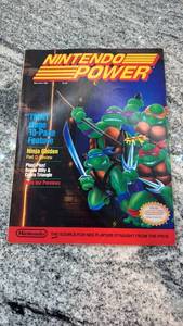 lot 106 image: Nintendo Power Magazine MayJune 1989 Issue with Teenage Mutant Ninja Turtles Feature