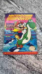 lot 107 image: Nintendo Power Magazine Super Mario World Issue, Used