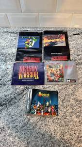 lot 111 image: Collection of 5 Vintage Nintendo and Game Boy Instruction Booklets