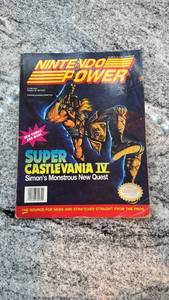 lot 118 image: Nintendo Power Magazine Featuring Super Castlevania IV