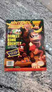 lot 119 image: Nintendo Power Magazine Donkey Kong Country Issue