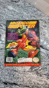 lot 123 image: Nintendo Power Magazine Issue 57 July 1994 Featuring Super Metroid