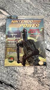 lot 124 image: Nintendo Power Magazine Issue Featuring Star Wars Shadows of the Empire and Mario Kart 64