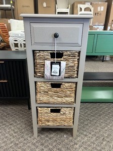 lot 39 image: Safavieh Michaela Drawer Side Table - MSRP $235