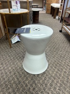 lot 63 image: Safavieh Liana Garden Stool - MSRP $142