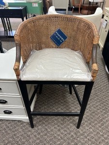 lot 74 image: Safavieh Brando Bar Stool - MSRP $500