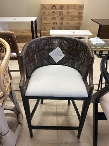 lot 117 image: Safavieh Brando Counter Stool - MSRP $359