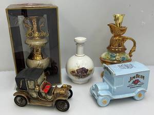 lot 7 image: Misc. Jim Beam Decanters And More
