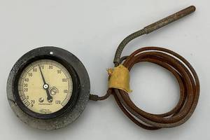 lot 36 image: Antique  Jas. P. Marsh FahrenHeit Gauge 3