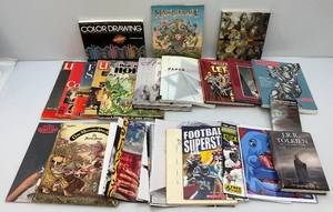 lot 57 image: Misc. Vintage Books And Magazines
