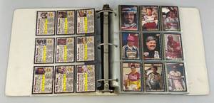 lot 62 image: 1992 Black Maxx NASCAR Trading Cards Set In album