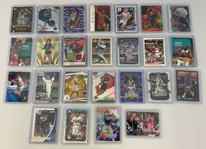 lot 86 image: Misc. Sports Cards In Protective Sleeves