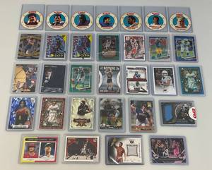 lot 87 image: Misc. Sports Cards In Protective Sleeves