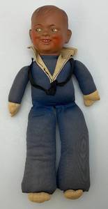 lot 154 image: 1910-1915 Old Sailor Doll 10