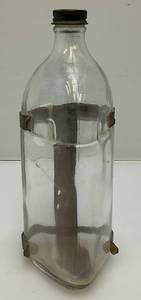 lot 169 image: Est. $75.00 - $125.00 (67-69  Camaro) Windshield Washer Bottle And Bracket (Very Cool)