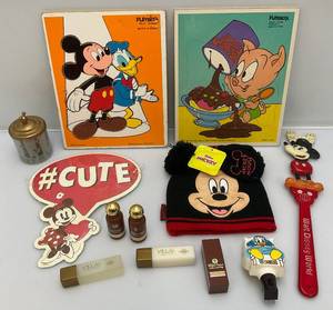 lot 181 image: Mickey Mouse & Donald Duck Collectibles