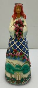 lot 182 image: JIM SHORE Guardian Of The Garden And Flowers Angel Figurine 9