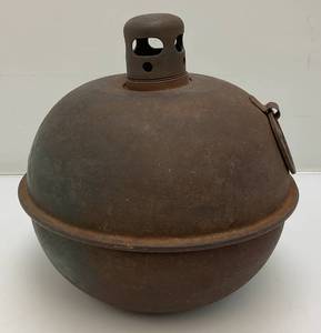 lot 205 image: 1940s Toledo Torch Smudge Pot Road Flare Light