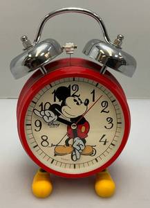 lot 206 image: MICKEY MOUSE Alarm Clock (Works)